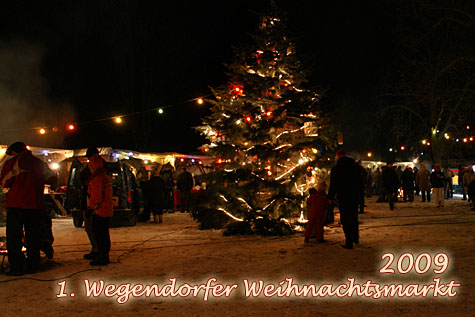 1. Wegendorfer Weihnachtsmarkt